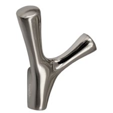 Κρεμαστράκι Τοίχου 998 Διπλό Ασημί με Κρυφό Στήριγμα 90x75x45