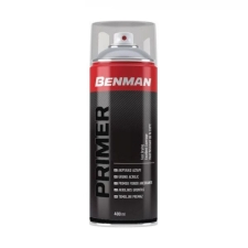 Σπρέυ Ακρυλικό Αστάρι Μαύρο 400ml Benman