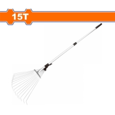 WADFOW WXW9A152 Σκούπα Φύλλων Ρυθμιζόμενη Τηλεσκοπική Μεταλλική