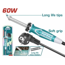 TOTAL TET2606 60W Ηλεκτρικό Κολλητήρι Σπαστή Μύτη