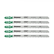 Πριονάκια Σέγας Ξύλου Μαλακού 5τμx 6TPI 132mm Benman T301DL 71863