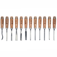 VOREL 25570 Σετ 12τμχ Σκαρπέλα Ξυλογλυπτικής