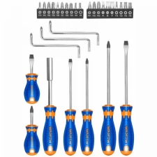 WADFOW WSS1430 Σετ 30τμχ Κατσαβίδια Μαγνητικά 