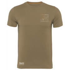 Kapriol Enjoy Work T-Shirt Μπεζ Μπλούζα Εργασίας