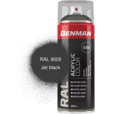 Benman 28526 400ml RAL 9005 Jet Black Σπρέι Βαφής Μαύρο Γυαλιστερό