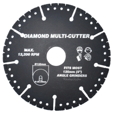 Multi Cutter DMC125 Δίσκος Κοπής Διαμαντέ Πολλαπλών Υλικών Φ125