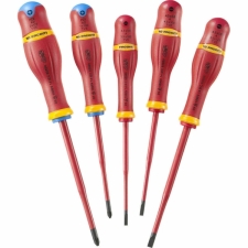 FACOM ATD.J5TVEPB  Σετ 5τμχ Κατσαβίδια Ηλεκτρολόγου VDE 1000V
