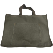 Τσάντα Οικοδομής Ιορδάνης Καραβόπανο Χακί Ενισχυμένη 43x56x15cm