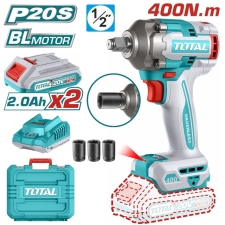 TOTAL TIWLI2040E Μπουλονόκλειδο 400nm 2x2,0Ah 20V