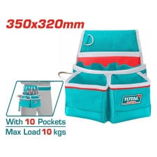 TOTAL THT16P10125 Μονή Εργαλειοθήκη Μέσης / Ζώνης Υφασμάτινη