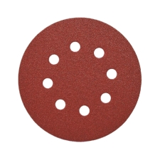 Δίσκοι Λείανσης Velcro (Σκρατς) Φ125 8 Τρύπες Κόκκινο (330) SMIRDEX