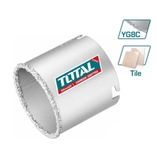 TOTAL Ποτηροτρύπανο Διαμαντέ για Πλακάκια - Τούβλο - Γύψο