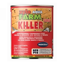 XYLOFARM AQUA KILLER 750ml Συντηρητικό Ξύλου για Σαράκι - Έντομα
