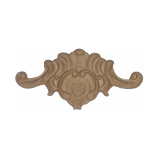 Ξυλόγλυπτο Διακοσμητικό Ξυλοπολτού 105x50mm Ιταλίας MG10880