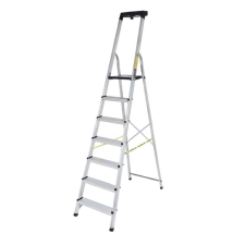 Palbest Advance AD707 Σκάλα Αλουμινίου 7+1 Σκαλοπάτια με Εργαλειοθήκη 166cm