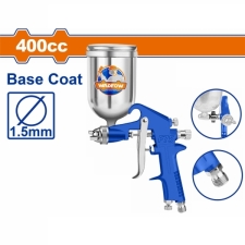 WADFOW WGA1540 Πιστόλι Βαφής Αέρος Άνω Δοχείο Μεταλλικό 400cc 1,5mm