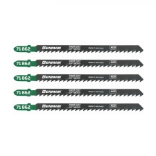 Πριονάκια Σέγας Ξύλου Μαλακού 5τμx 6TPI 132mm Benman T344D 71862