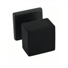 Μπουλ Εξώπορτας Μαύρο Τετράγωνο 50mm Import Hellas B-03