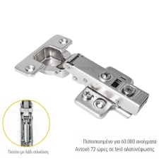 Μεντεσές Ντουλαπιού με Φρένο 3 Ρυθμίσεων Ίσιος FFGroup 37089