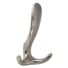 Κρεμαστράκι Τοίχου 4254 Τριπλό Ασημί με Κρυφό Στήριγμα 140x80x60