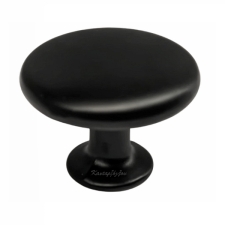 Πόμολο Στρογγυλό Μαύρο Ματ 30mm 6030