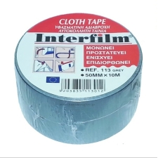 Ταινία Υφασμάτινη Αδιάβροχη Γκρι Duct Tape Interfilm 113
