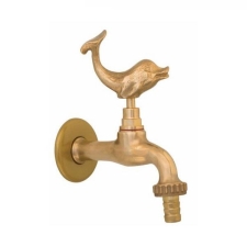 Διακοσμητική Βρύση Κήπου Ορειχάλκινη Δελφίνι