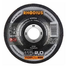 Rhodius FTK24 115x2 Δίσκος Κοπής Αλουμινίου
