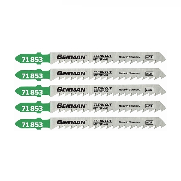 Πριονάκια Σέγας Ξύλου Μαλακού 5τμx 8TPI 100mm Benman T101D 71853