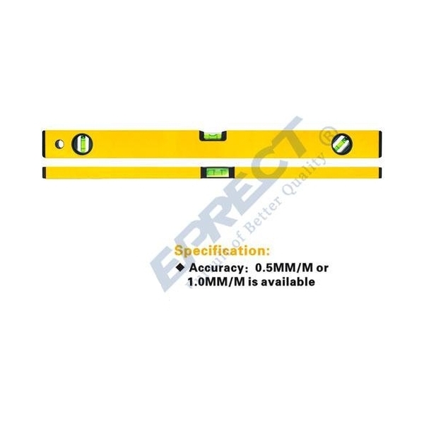 Αλφάδι Αλουμινίου 3 Μάτια Κίτρινο 80cm Eprect