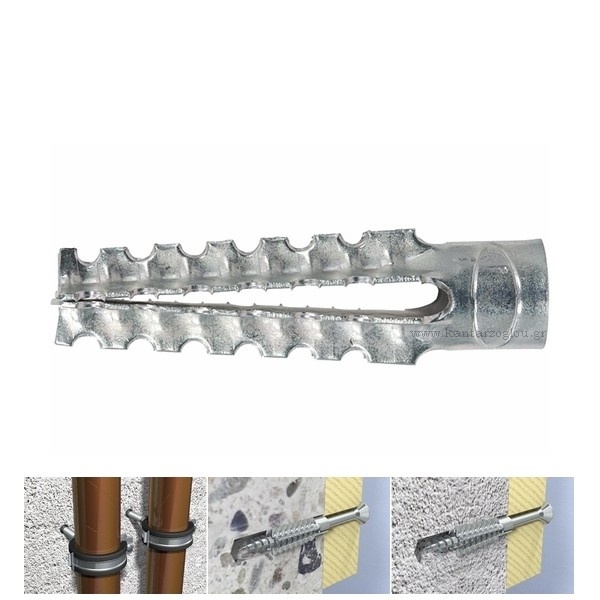 Βύσμα Μεταλλικό Πορομπετού - Ξύλου FMD 6x32 Fischer 61224