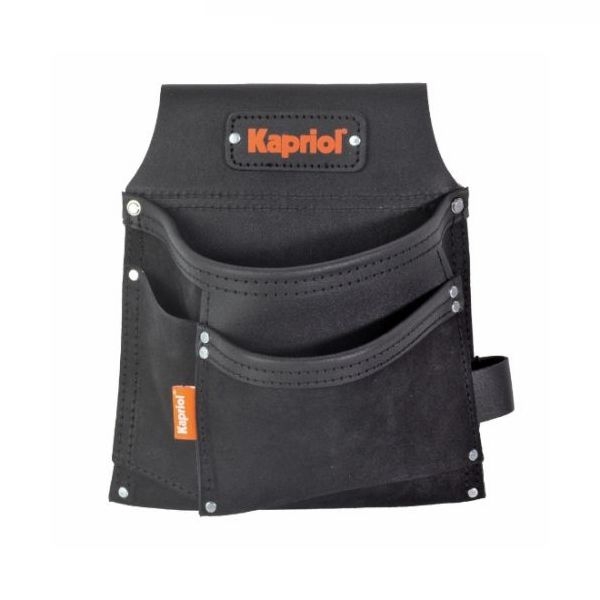 Ποδιά Οικοδομής 3 Θέσεων Δερμάτινη Μονή Kapriol 25055