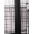 Beorol MZPICR Σίτα Κουρτίνα με Μαγνήτη 100x210cm Μαύρη